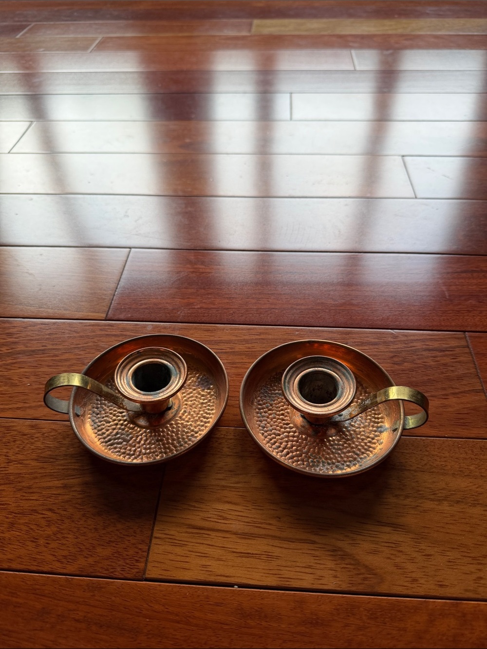 Coppercraft Guild Copper Chambersticks – Pair – Taunton, Massachusetts